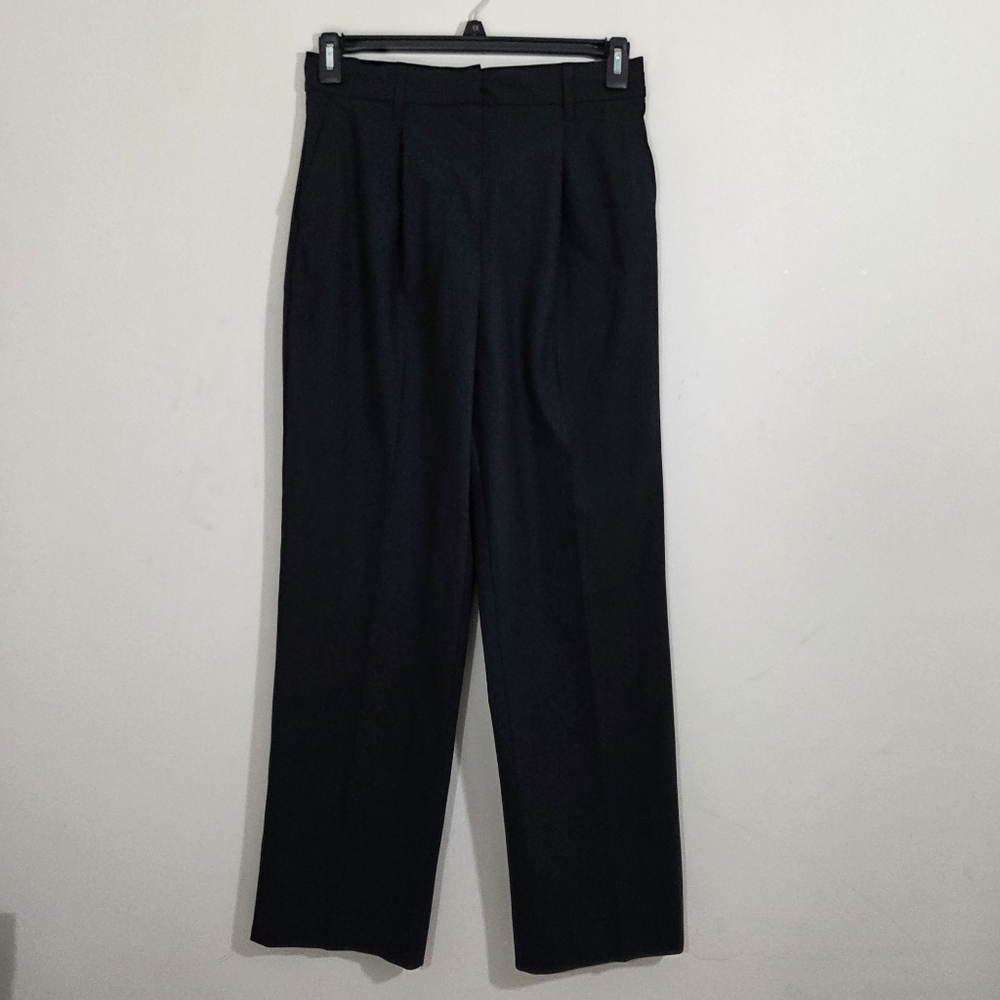 Rhone The Commuter Pleated Trouser Pants Women's Black Size 8 Travel Friendly - Picture 2 of 10